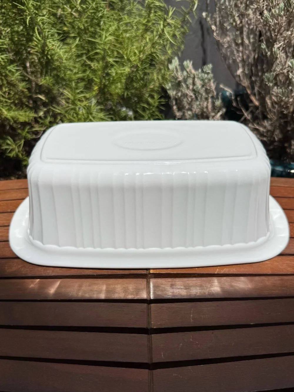 Vintage CorningWare French White 1.75 Qt Oval Baking Dish Made in USA